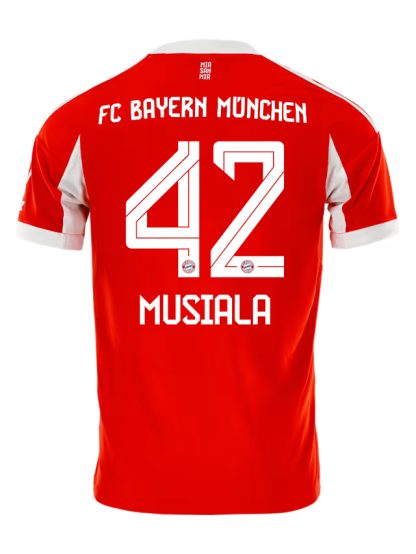 Bayern Munich Home Musiala 42 Jersey 25-26