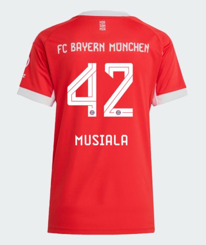 Bayern Munich Home Musiala 42 Women Jersey 25-26