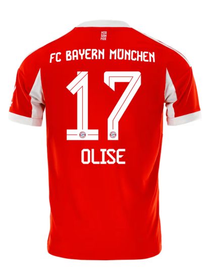 Bayern Munich Home Olise 17 Jersey 25-26