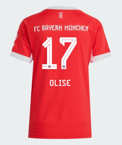 Bayern Munich Home Olise 17 Women Jersey 25-26