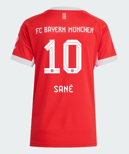 Bayern Munich Home Sané 10 Women Jersey 25-26