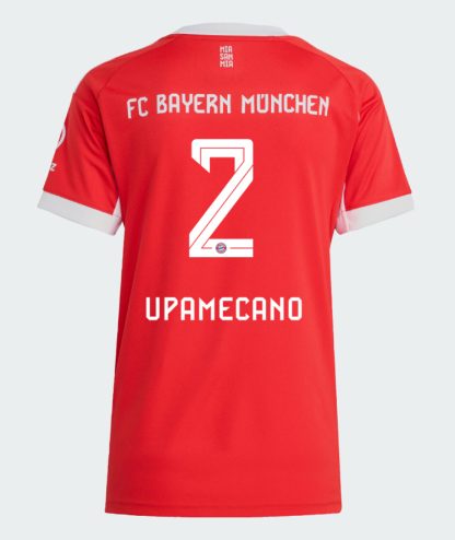 Bayern Munich Home Upamecano 2 Women Jersey 25-26
