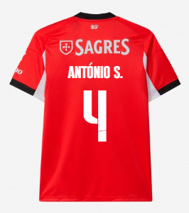 Benfica Home ANTÓNIO S. 4 Jersey 25-26