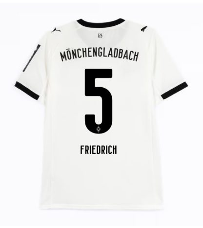 Borussia Monchengladbach Home FRIEDRICH 5 Jersey 25-26