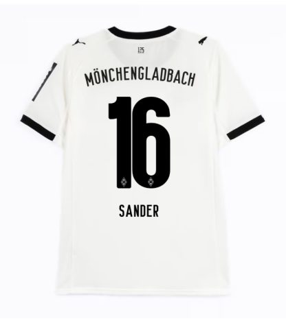 Borussia Monchengladbach Home SANDER 16 Jersey 25-26