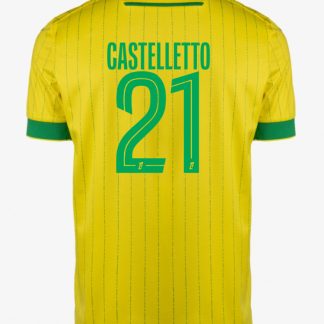 FC Nantes Home CASTELLETTO 21 Jersey 25-26