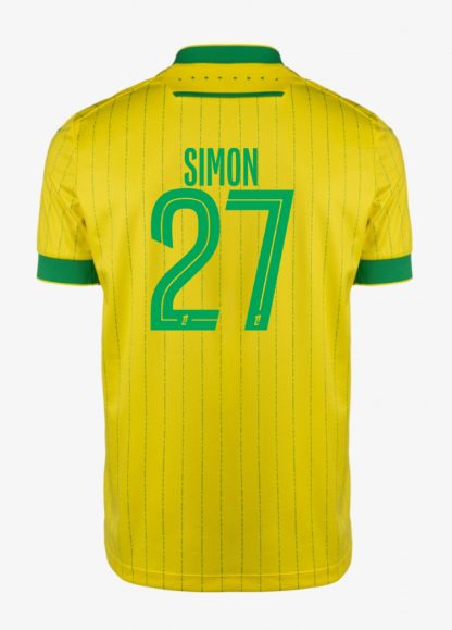 FC Nantes Home SIMON 27 Jersey 25-26