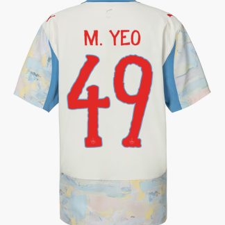FC Red Bull Salzburg Home M. YEO 49 Jersey 25-26