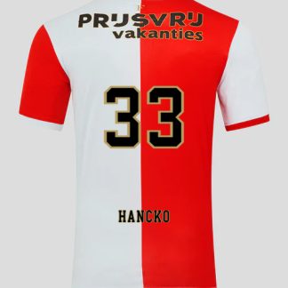Feyenoord Home HANCKO 33 Jersey 25-26