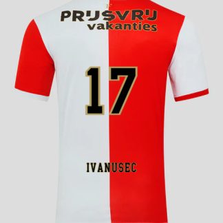 Feyenoord Home IVANUSEC 17 Jersey 25-26