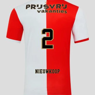 Feyenoord Home NIEUWKOOP 2 Jersey 25-26