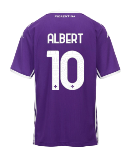 Fiorentina Home ALBERT 10 Jersey 25-26