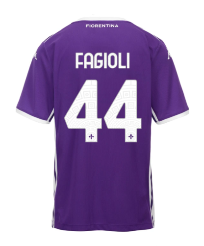 Fiorentina Home FAGIOLI 44 Jersey 25-26