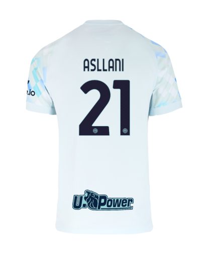 Inter Milan Away ASLLANI 21 Jersey 25-26