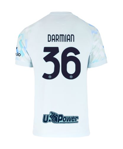 Inter Milan Away DARMIAN 36 Jersey 25-26