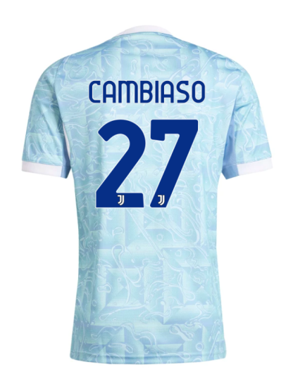 Juventus Away CAMBIASO 27 Jersey 25-26