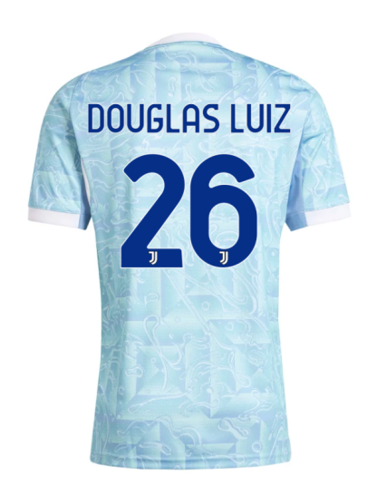 Juventus Away DOUGLAS LUIZ 26 Jersey 25-26