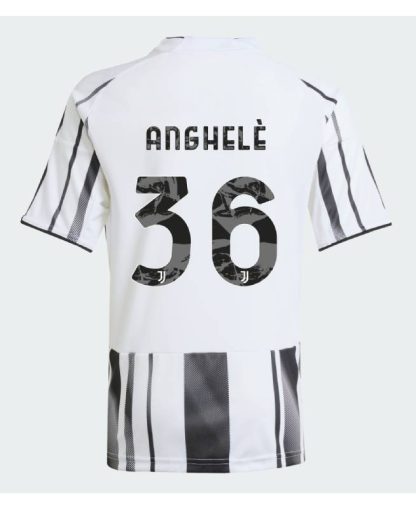 Juventus Home ANGHELÈ 36 Jeep Sponsor Jersey 25-26