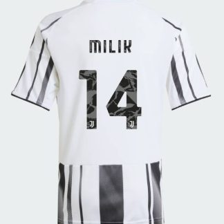 Juventus Home MILIK 14 Sponsor 25-26