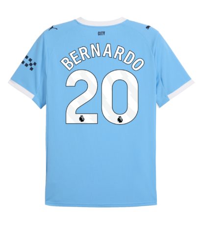 Manchester City Home Bernardo 20 Jersey 25-26