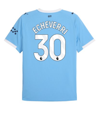 Manchester City Home Echeverri 30 Jersey 25-26
