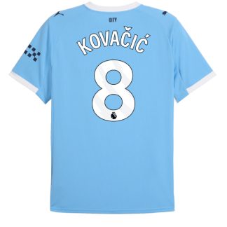Manchester City Home Kovačić 8 Jersey 25-26