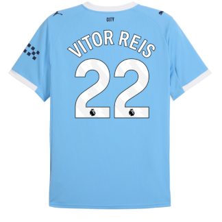 Manchester City Home Vitor Reis 22 Jersey 25-26