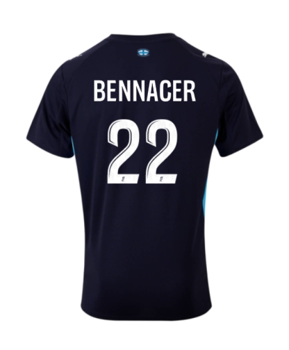 Marseille Away BENNACER 22 Jersey 25-26