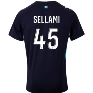 Marseille Away SELLAMI 45 Jersey 25-26
