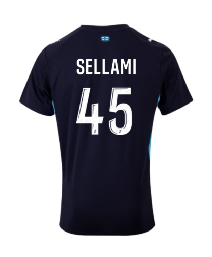 Marseille Away SELLAMI 45 Jersey 25-26