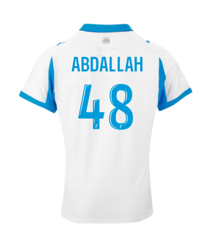 Marseille Home ABDALLAH 48 Jersey 25-26