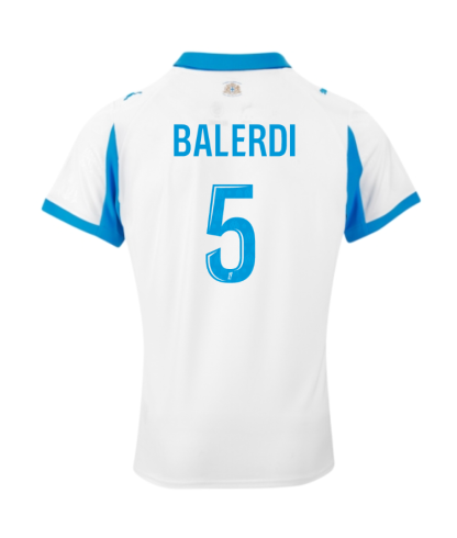 Marseille Home BALERDI 5 Jersey 25-26