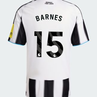 Newcastle United Home BARNES 15 Jersey 25-26