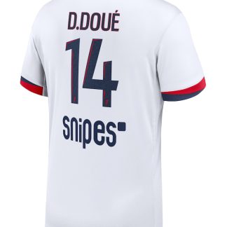 PSG Away D. Doué 14 Jersey 25-26