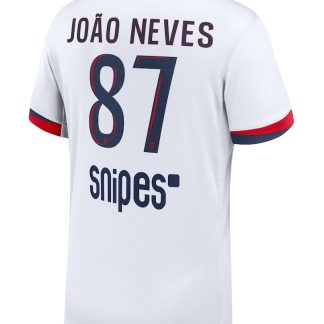 PSG Away João Neves 87 Jersey 25-26