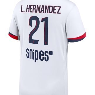 PSG Away L. Hernandez 21 Jersey 25-26