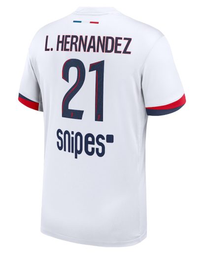 PSG Away L. Hernandez 21 Jersey 25-26