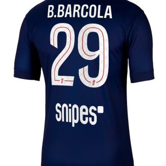 PSG Home B.Barcola 29 Jersey 25-26