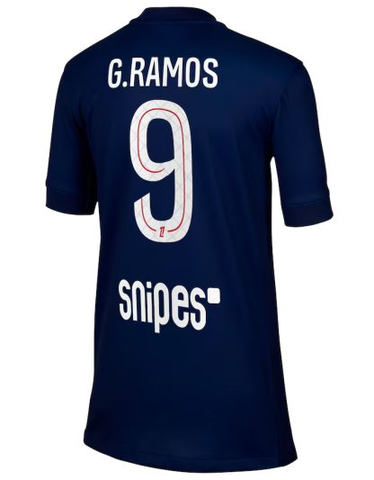 PSG Home G. Ramos 9 Jersey 25-26