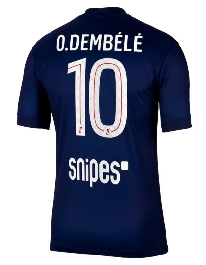 PSG Home O.Dembélé 10 Jersey 25-26