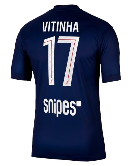 PSG Home Vitinha 17 Jersey 25-26
