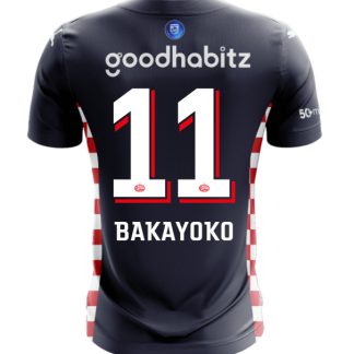 PSV Eindhoven Away Bakayoko 11 Jersey 25-26