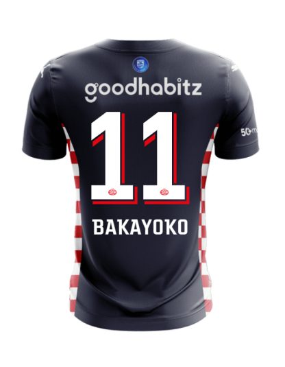 PSV Eindhoven Away Bakayoko 11 Jersey 25-26