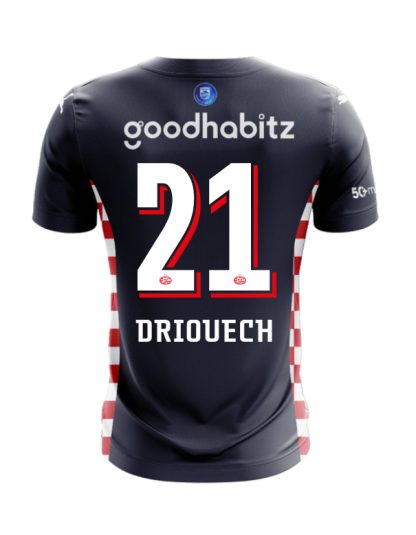 PSV Eindhoven Away Driouech 21 Jersey 25-26