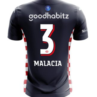 PSV Eindhoven Away Malacia 3 Jersey 25-26
