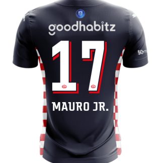 PSV Eindhoven Away Mauro Jr. 17 Jersey 25-26