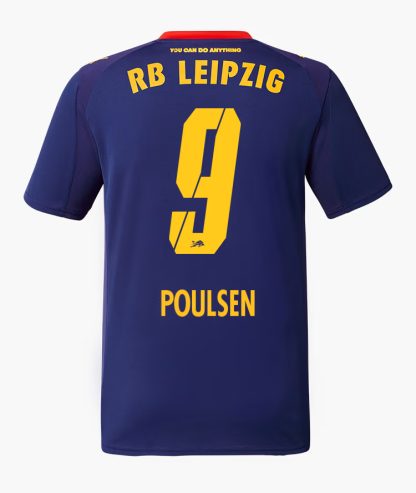 RB Leipzig Away POULSEN 9 Jersey 25-26