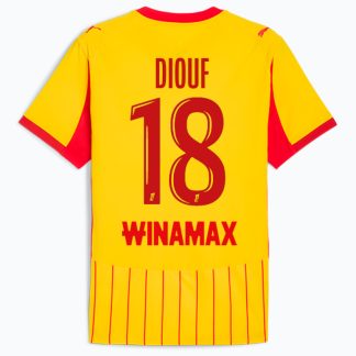 RC Lens Home DIOUF 18 Jersey 25-26