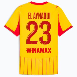 RC Lens Home EL AYNAOUI 23 Jersey 25-26