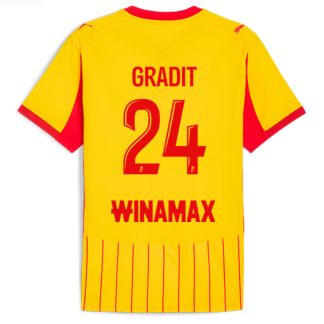 RC Lens Home GRADIT 24 Jersey 25-26